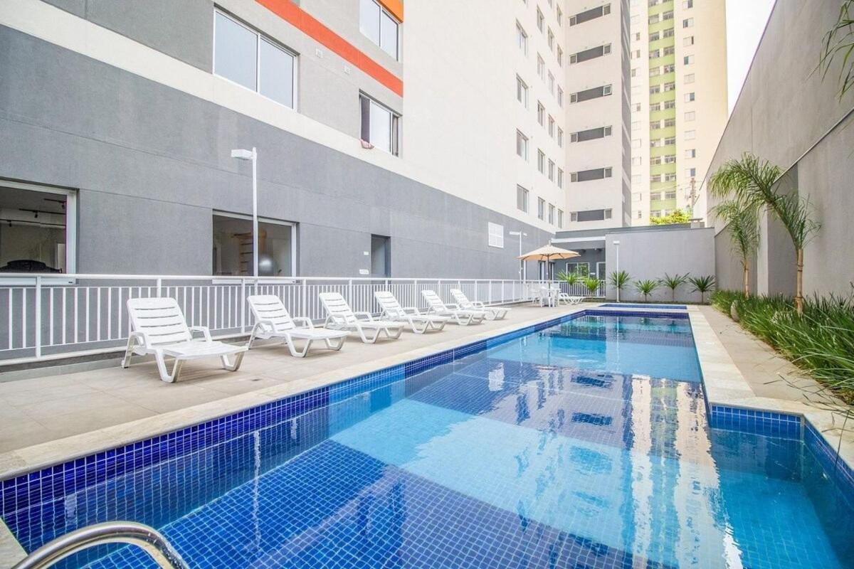 Espacoso Ii Com Piscina - Metro Bras Apartamento *